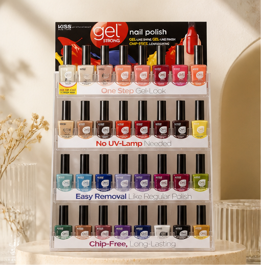 KISS New York Gel Strong Nail Polish 0.44oz (KNP - image 1