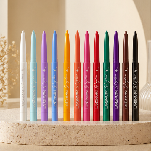 KISS New York Pro Intense Gel Eyeliner with Built-in Sharpener, Waterproof, Smudge-proof, Long Lasting Gel Eyeliner Pencil Black - image 1
