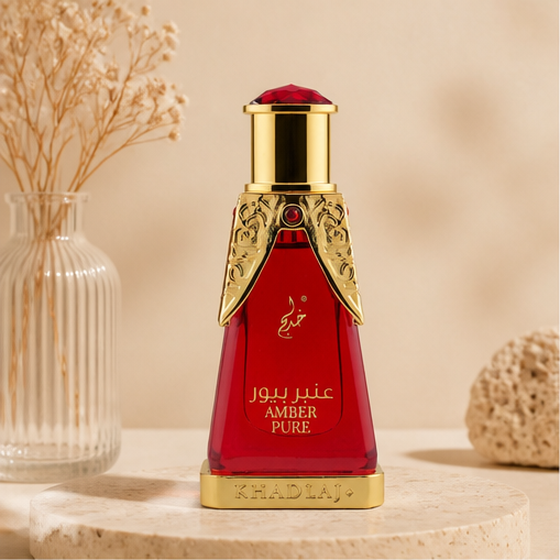 Khadlaj Amber Pure Concentrated Oil Unisex 20 Ml - image 1