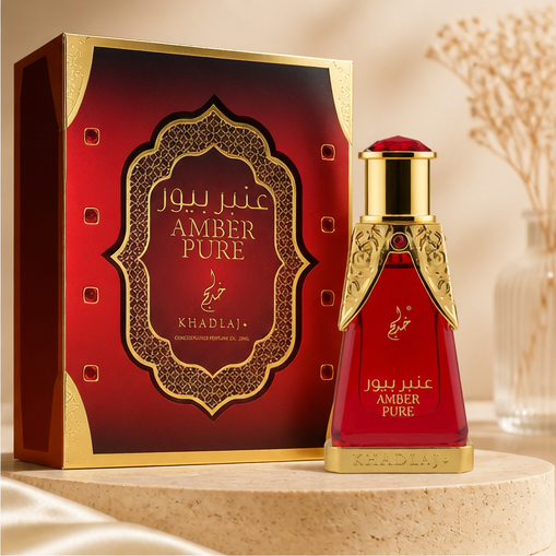 Khadlaj Amber Pure Concentrated Oil Unisex 20 Ml - image 2