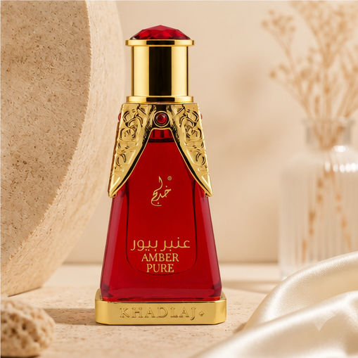 Khadlaj Amber Pure Concentrated Oil Unisex 20 Ml - image 4