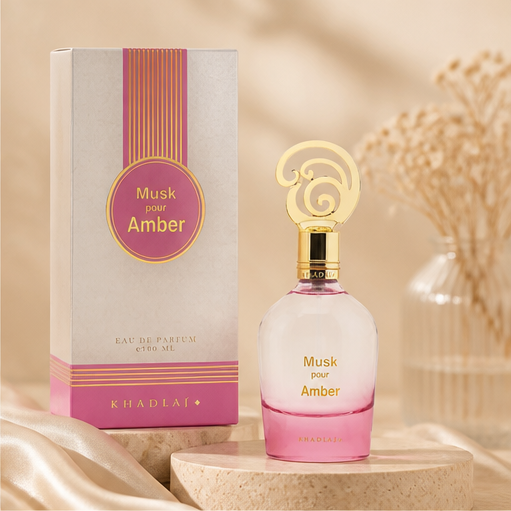 Khadlaj Musk Pour Amber Parfémovaná Voda Pre ženy 100 Ml - image 2