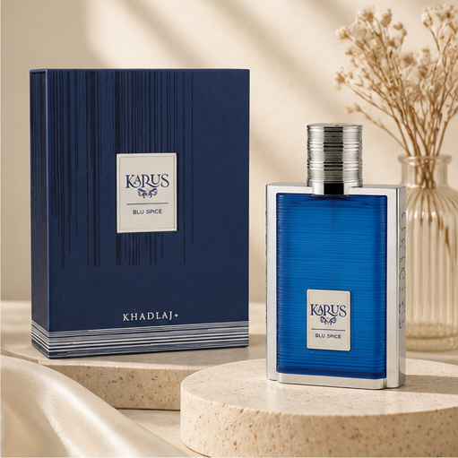 Khadlaj Perfumes Men's KARUS BLU SPICE 100ml Eau De Parfum Spray Fragrance for Men in Clear - image 2
