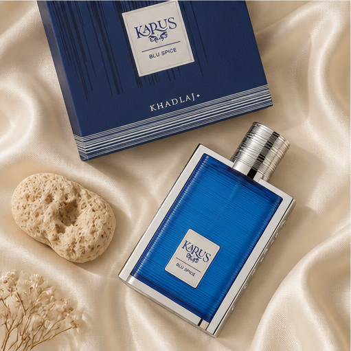 Khadlaj Perfumes Men's KARUS BLU SPICE 100ml Eau De Parfum Spray Fragrance for Men in Clear - image 3