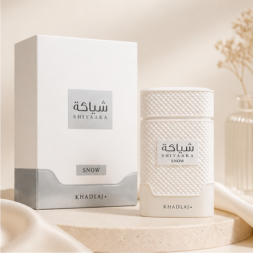 Khadlaj Shiyaaka Snow Eau De Parfum for Men 100 Ml - image 2