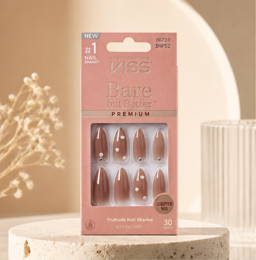 Kiss - Bare-but-better Premium Nails - Sunny - image 1