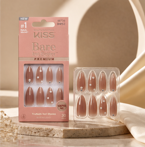 Kiss - Bare-but-better Premium Nails - Sunny - image 2
