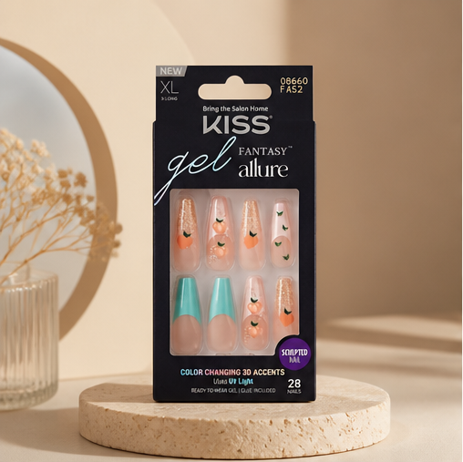 Kiss - Gel Fantasy Allure - Eyes Closed - image 1