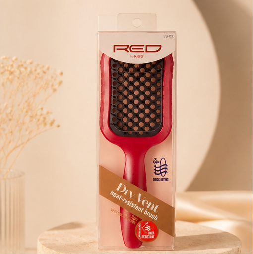 Kiss - Red Dry Vent Brush - image 1