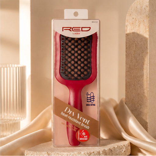 Kiss - Red Dry Vent Brush - image 2