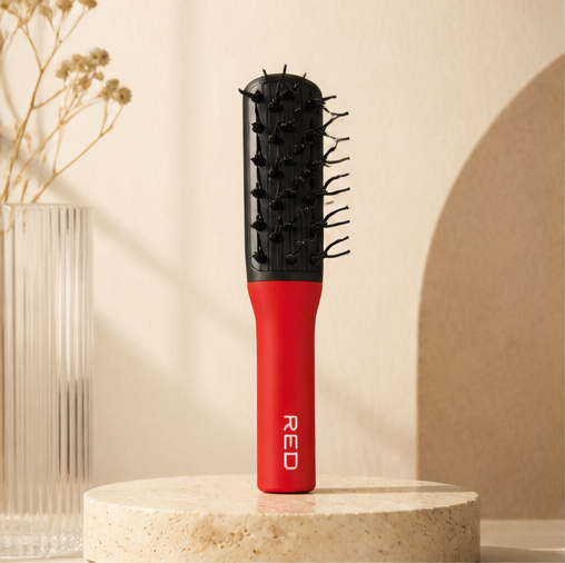 Kiss - Red Flexiclaw Hairbrush - image 1