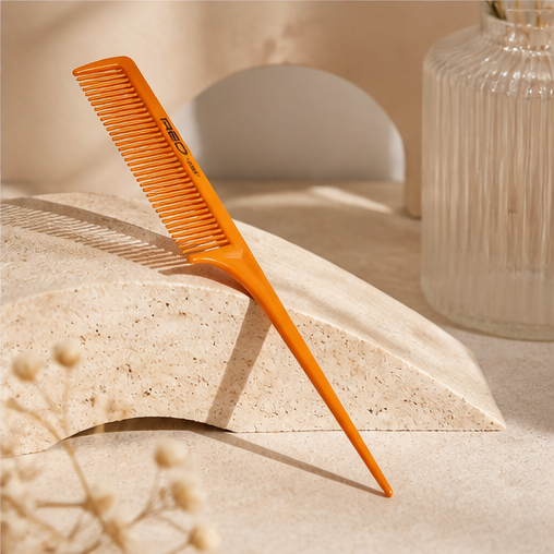Kiss - Red Professional Bone Rat Tail Comb - image 4