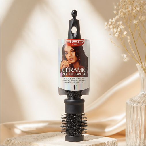 Kiss - Red Thermal Round Brush 1 (hh11) - image 2