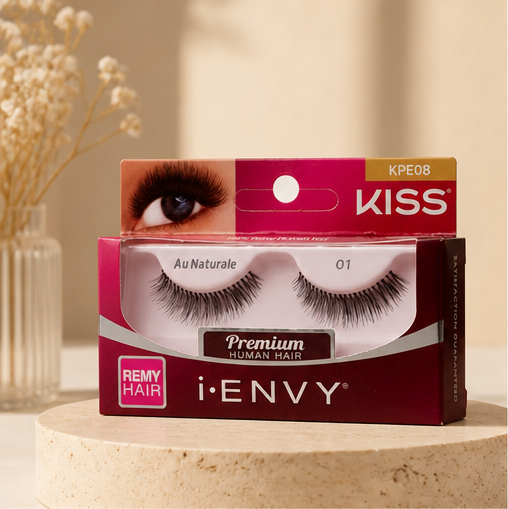 Kiss I-Envy Au Naturale Strip Lashes - image 1