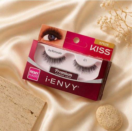 Kiss I-Envy Au Naturale Strip Lashes - image 3