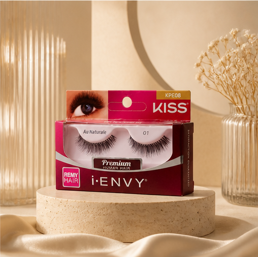 Kiss I-Envy Au Naturale Strip Lashes - image 4
