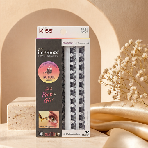 Kiss I Envy Demi Wispies 4+1 Feathery Style Lashes (Pack of 2) - image 2