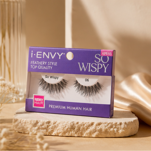 Kiss I Envy Eyelashes So Wispy 06 KPE65 - image 2