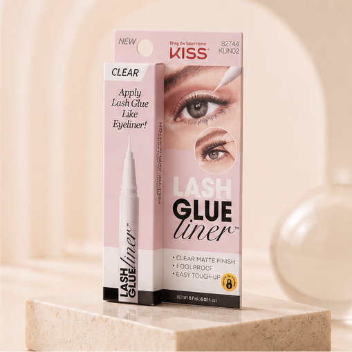 Kiss Lashes Lash Glue Liner, One Size, Clear - image 2