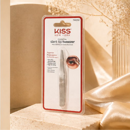 Kiss New York Essential Slant Tip Tweezer One Size - image 2