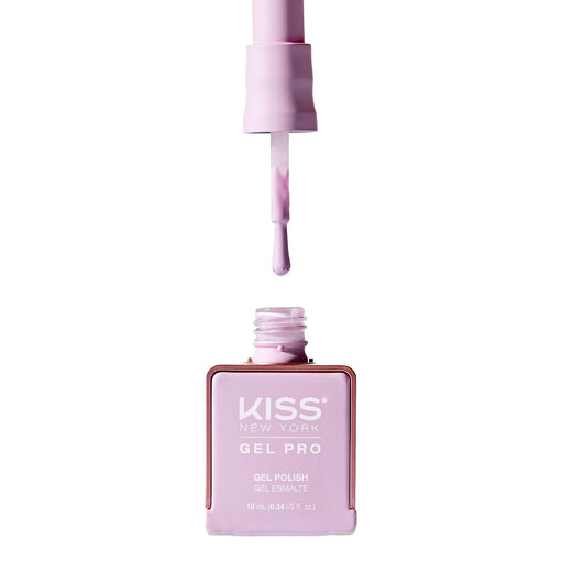 Kiss New York Soak Off Gel Polish KNGP019 Lavender a Rock 0.34 Oz - image 1