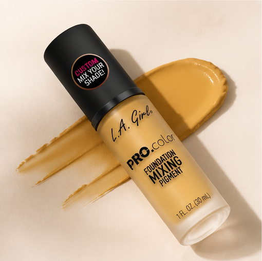 L.a. Girl Pro Color Foundation Mixing Pigment - GLM712 Yellow - 1 Fl Oz - image 3