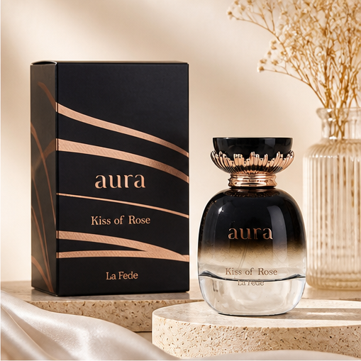 La Fede Aura Kiss of Rose by Khadlaj EAU DE PARFUM SPRAY 3.4 OZ for WOMEN - image 2