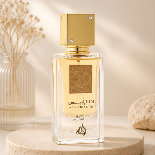 Lattafa Ana Abiyedh Poudree by Lattafa EAU DE PARFUM SPRAY 2 OZ for UNISEX - image 1