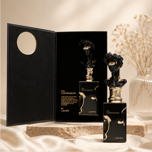 Lattafa Men's HIS CONFESSION EDP 100ml in Black - image 2