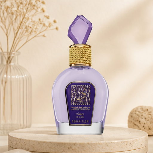 Lattafa Musk Sugar Plum by Lattafa EAU DE PARFUM SPRAY 3.4 OZ (THAMEEN COLLECTION) for UNISEX - image 1