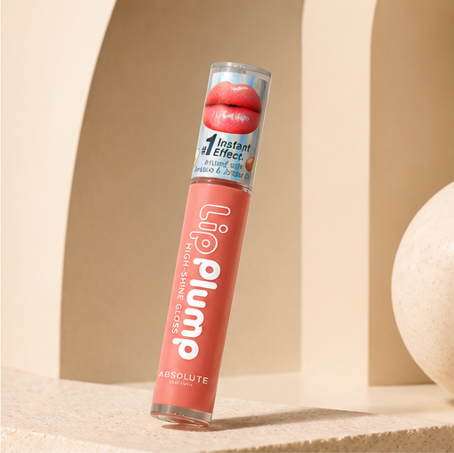 (MLPG03- RoseWood) Absolute New York Lip Plump High-Shine Gloss - image 2