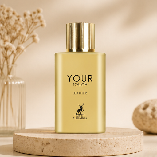 Maison Alhambra Your Touch Leather - Spicy, Woody, Fruity, Sweet - Eau De Parfum Spray Long-Lasting Fragrance for Unisex, 3.4 Ounce / 100 Ml - image 1