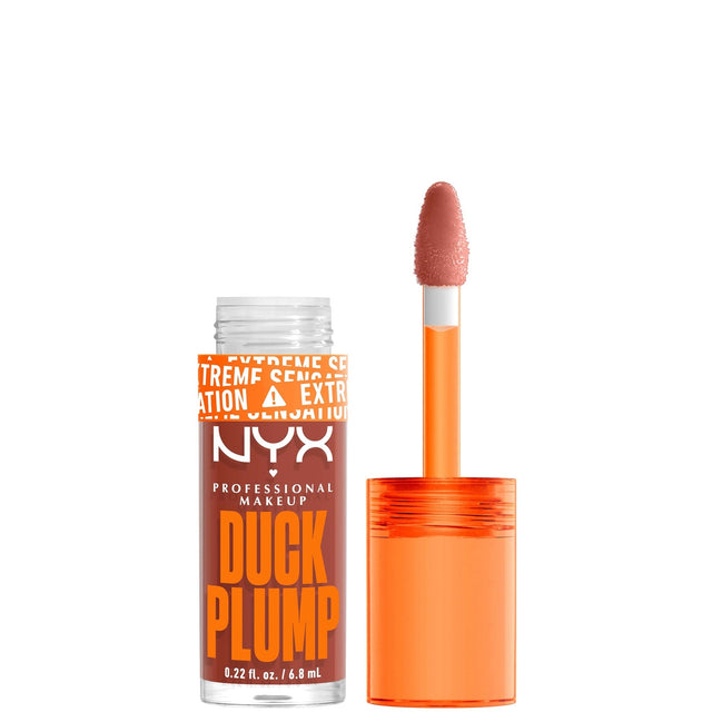 NYX Professional Makeup Duck Plump Lip Plumping Gloss (Various Shades) - Nude Swings - image 1