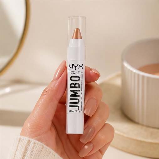 NYX Professional Makeup Jumbo Multi-Use Highlighter Stick, FLAN - image 4