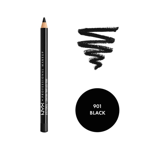 NYX Professional Makeup Slim Eye Pencil, Black - image 1