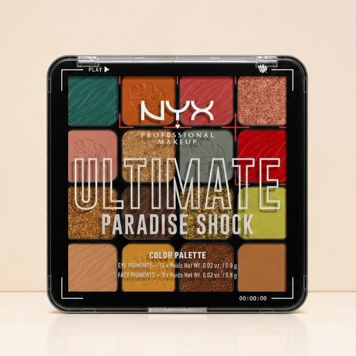 NYX Professional Makeup Ultimate Shadow Palette PARADISE SHOCK - image 1