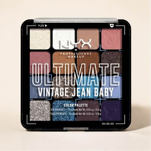 NYX Professional Makeup Ultimate Shadow Palette VINTAGE JEAN BABY - image 1