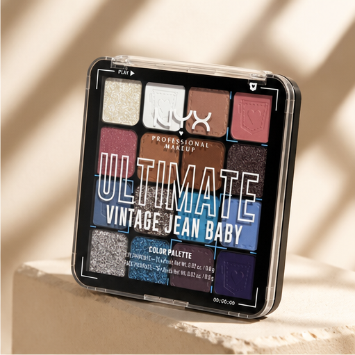 NYX Professional Makeup Ultimate Shadow Palette VINTAGE JEAN BABY - image 2