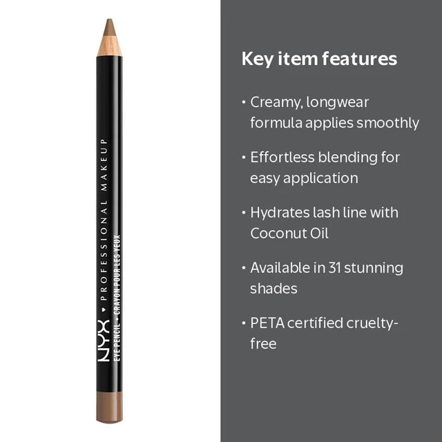 NYX Slim Eye Pencil Taupe 1 Pcs - image 1