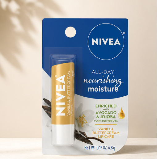 Nivea Lip Care, Vanilla Buttercream - image 1