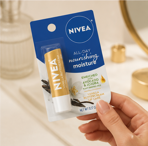 Nivea Lip Care, Vanilla Buttercream - image 4