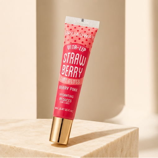 RK BWY LIP GLOSS DBX - STRAWBERRY - image 2