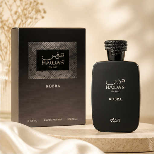 Rasasi Hawas Kobra 3.38 Oz Eau De Parfum Men Spray New - image 2