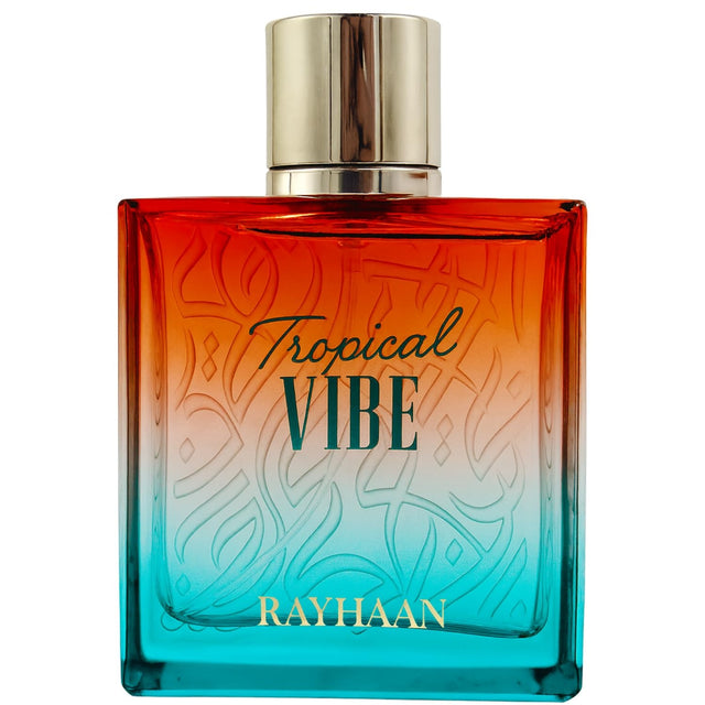 Rayhaan Tropical Vibe - Fruity, Floral, Fresh, Woody - Eau De Parfum Spray Long-Lasting Fragrance for Everyone, 3.4 Ounce / 100 Ml - image 1