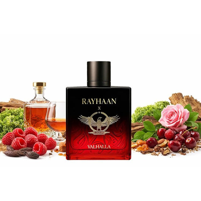 Rayhaan Valhalla - Fruity, Gourmand, Woody, Ambery - Eau De Parfum Spray Long-Lasting Fragrance for Unisex, 3.4 Ounce / 100 Ml - image 1