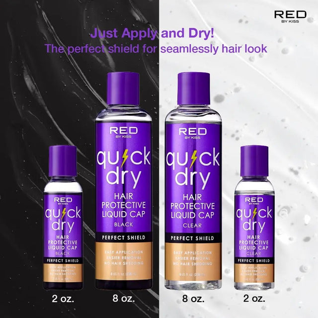Red By Kiss Quick Dry Hair Protective Liquid Capo Clear - image 1