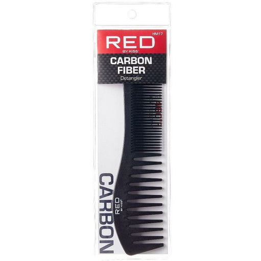 Red by Kiss Carbon-Fiber Detangler Comb - image 1