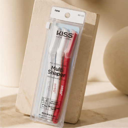 Red by Kiss KNY Eyebrow Shaper Dermaplaning Tool 1ud - image 2