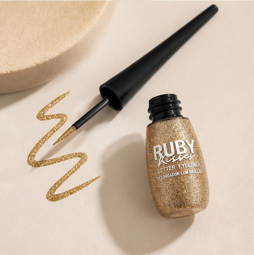 Ruby Kisses Bling Glitter Eyeliner Glitz N' Gold - image 3