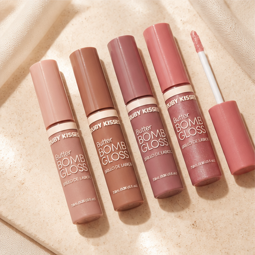Ruby Kisses Butter Bomb Gloss 12 Colors 0.26 Oz Warm Hug - image 3